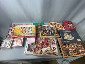lot 66 image: Lot of Puzzles Various Sizes and Quantities (piece counts unverified) & Unopened Marble Run by Marble Parkour