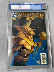lot 68 image: Graded Hawkman #1 CGC Universal Grade 9.4 D.C Comic