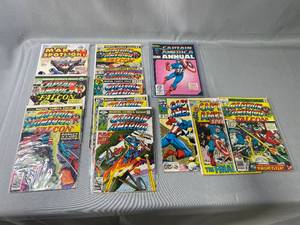 lot 75 image: Lot of Captain America and Fulcan Marvel Comics Group