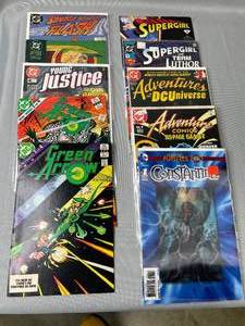 lot 79 image: Lot of Constantine, Flash, Green Arrow, Young Justice, Adventures in the DC Universe & SuperGirl Comics