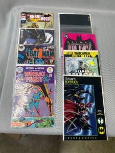 lot 80 image: Lot of Bat Man, The Brave & The Bold, Superman & Batman Comics