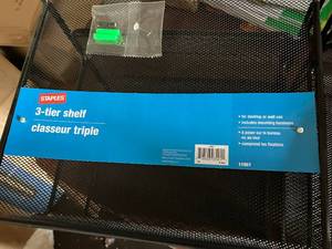 Three-Tier Shelf