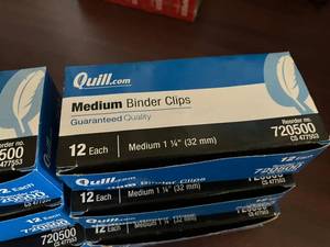 Medium Binder Clips