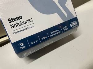 Steno Notebooks