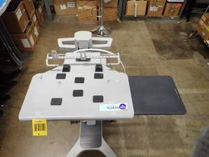 Portable Medical Cart with power strip mounted  no battery pack on this cart