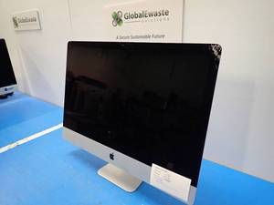 Apple&nbspiMac 17,1 A1419 AIO PC &nbspINTEL CORE I5-6500 3.2 Ghz  16GB DDR3 SDRAM  2TB HD  121GB SSD  Includes IOS and CAB-AC power cable  Chips and cracks in screen&nbsp