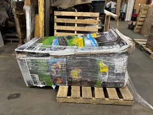 lot 3 image: Bestway Power Steel 22 x 12 x 48 Above Ground Oval Pool Set wLadder, Cover, Filter Pump, Replacement Cartridge, Repair Patch, New open box ASIN B0923B1X48