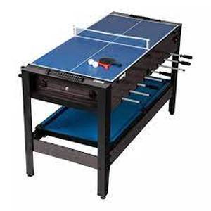 lot 4 image: Franklin Sports 54 Multi Game 4 in 1 Arcade with Air Hockey and Bag