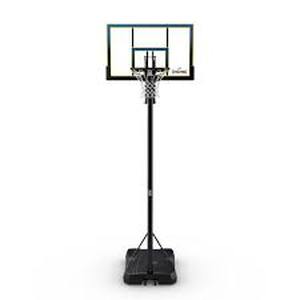 lot 5 image: Spalding 44 Polycarbonate Portable Basketball Hoop