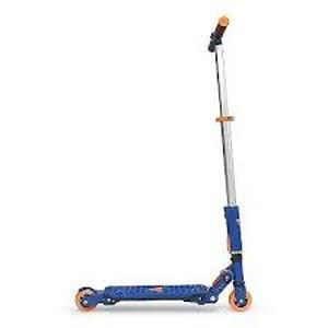 lot 7 image: Valor Lightweight Smallest Foldable Full Size Kick Scooter Blue and Orange