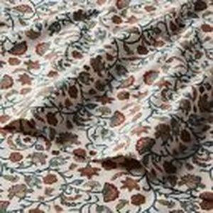 lot 385 image: Twin Flannel Sheet Set Floral - Threshold