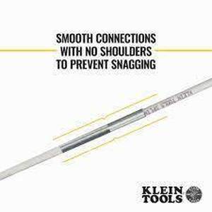 lot 434 image: Klein Tools 15 ft. Mid Flex Glow Rod Set