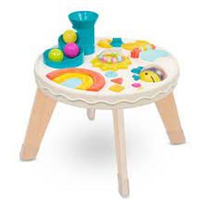 lot 57 image: B. play - Baby Activity Table - Colorful & Sensory Station-Distressed Package-Missing Wiffle Balls