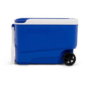 lot 84 image: Igloo Wheelie Cool 38qt Cooler Blue