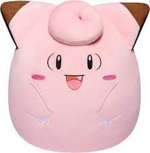 lot 105 image: Pokmon Clefairy Squishmallows 20 Plush-Some Marks