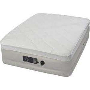 lot 149 image: Insta-Bed 18 Pillow Top Air Mattress with Neverflat Pump - Queen
