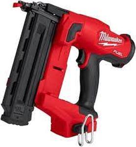 lot 210 image: M18 FUEL 18-Volt Lithium-Ion Brushless Cordless Gen II 18-Gauge Brad Nailer (Tool-Only)-Used-with Loose Brad Nails