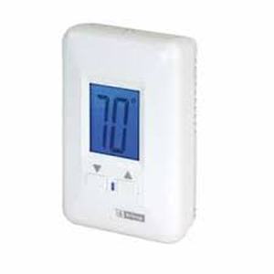 lot 249 image: King Electric Electronic Line Voltage Single Pole Thermostat Non Programmable 208240-Volt 22 Amp