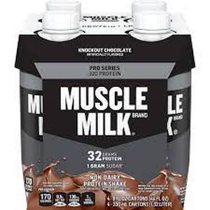 lot 501 image: Set of 6 Muscle Milk Pro Series Protein Shake - Knockout Chocolate - 11 fl oz4pk-bb Jan 5 24