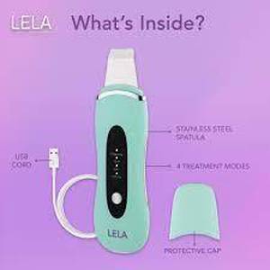lot 507 image: Spa Sciences LELA Ultrasonic Facial Spatula System-Mint
