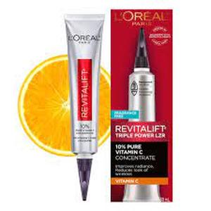 lot 537 image: Set of 2 LOreal Paris Revitalift Derm Intensives Vitamin C Serum Treatment - 1 fl oz