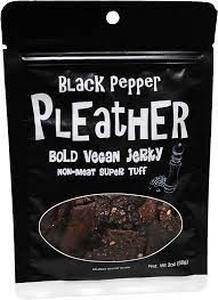lot 599 image: Lot of 10 Black Pepper Vegan Jerky - Bold, Traditional Extra Tough Texture - Hand Made-Ep 052024