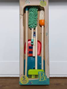 lot 320 image: B. toys Wooden Cleaning Toys Clean n Play