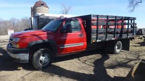 2006 Chevy Silverado with Stake Bed - 42,000 MILES   - $6,000 reserve