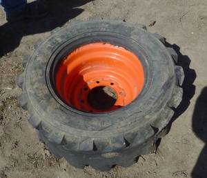 Tire with tube 12-16.5