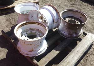 Four 15x10 rims 8x6.5 bolt pattern