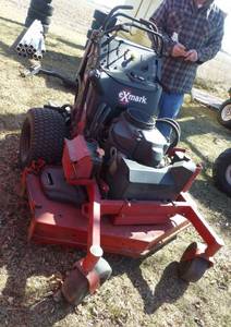 ExMark grandstand mower with Kawasaki FS691V motor
