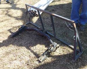 Hitch and headache rack off a 2004 Chevy 2500