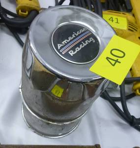 2 American Racing spindle covers