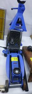 New - Two Jack stands 2T and 2T Jack, wheel chock