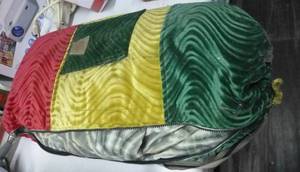 Velour padded storage bag and mens 3xl suit vest