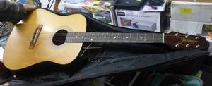 Jasmine guitar, missing one string