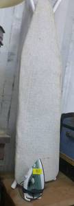 Iron and ironing board
