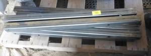 Qty 10 - 36 inch 2x2 with 14 inch wall steel square tubing