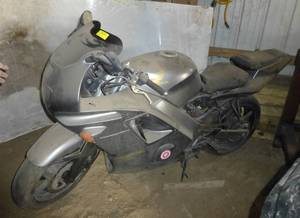 1992 Honda 600RR for parts only, no title