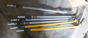 Rubbermaid pole extensions