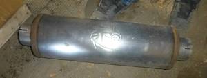 New AFE diesel muffler 4 inch in and out
