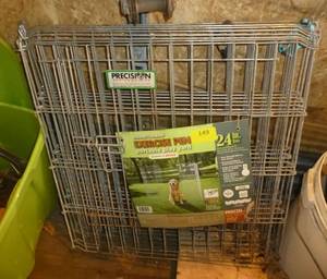 pet kennel 4ft square 2 ft tall