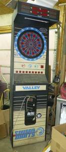 Commercial electronic dart board