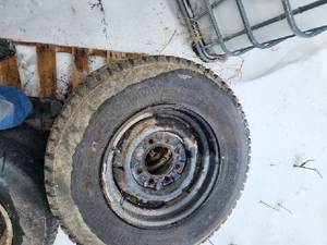 Four 8 bolt 8x6.5 wheels