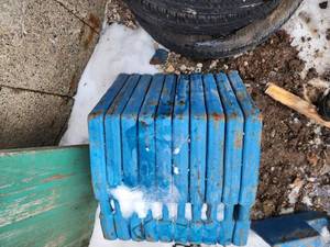 Ford tractor weights with mount