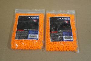 2 1,000-Packs UKArms Airsoft Pellets