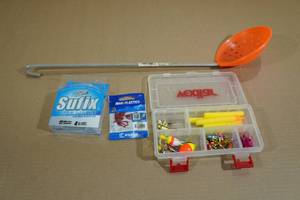 Assorted Ice Fishing Accessories