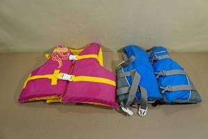 2 Youth Life Jackets