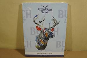 Beer Deer Busch Light Deer Cardboard Wall Mount