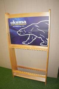 Fishing Pole Storage Rack